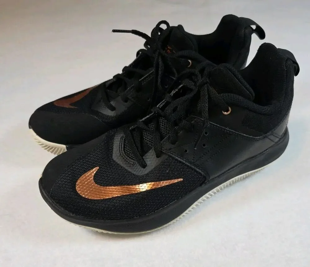 Nike shoes Fly By Low II Black/Metallic Copper (AJ5902 007)Womens Size 8